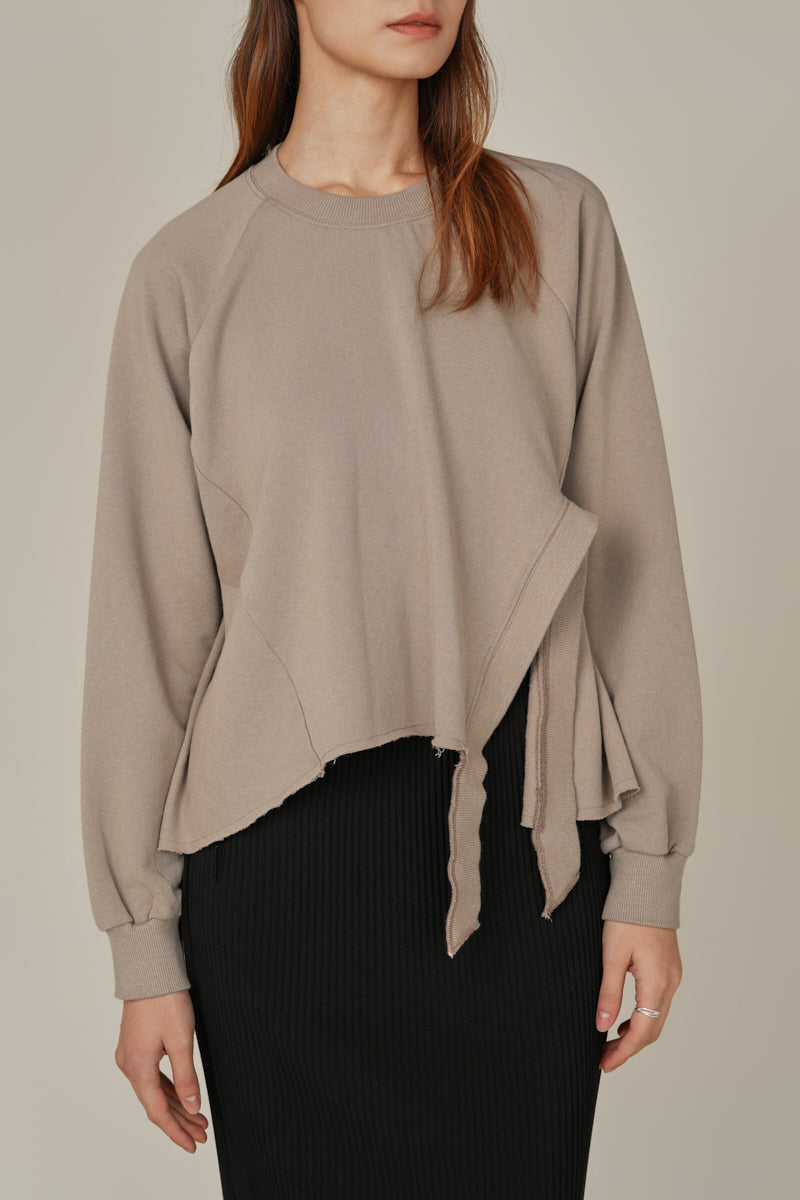 Taupe Sweat Top