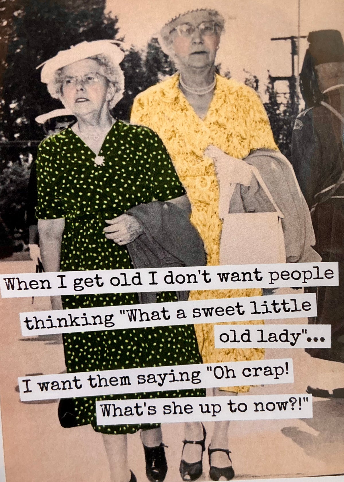 When I Get Old… - Greeting Card