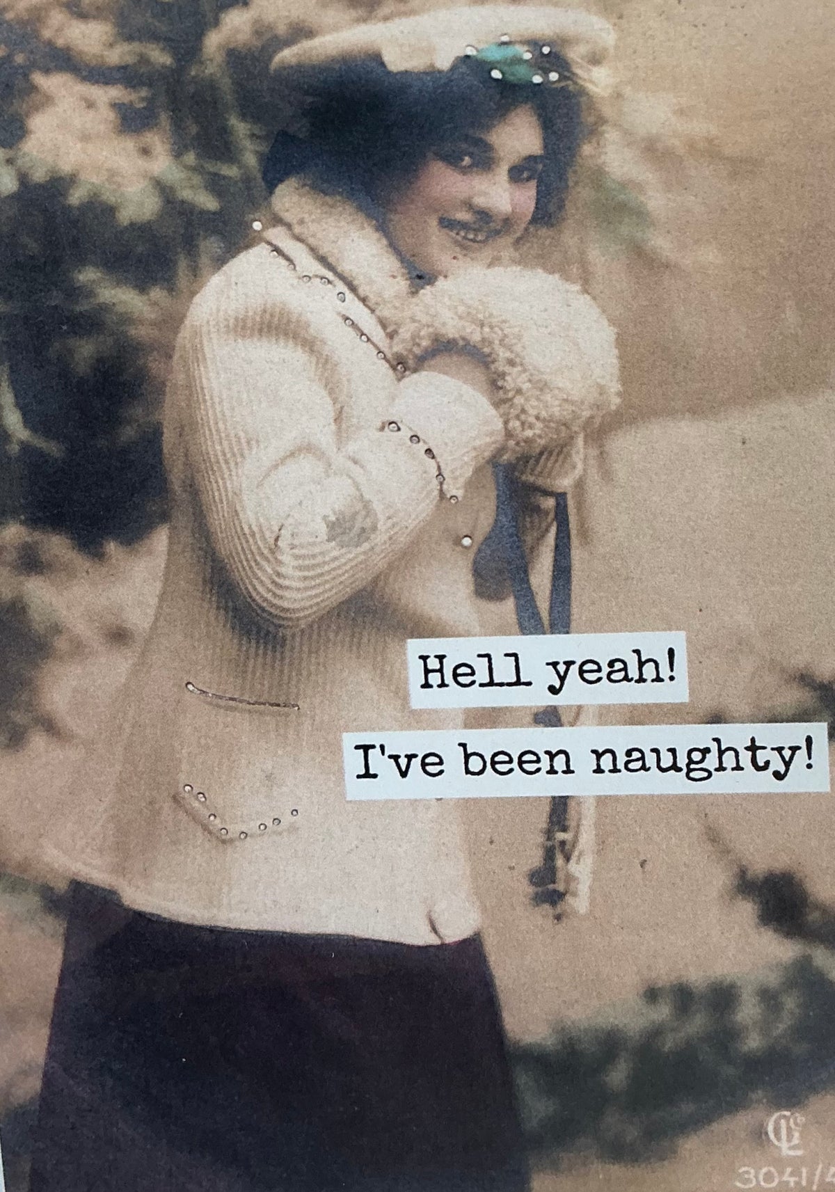 Hell Yeah I’ve Been Naughty - Christmas Card