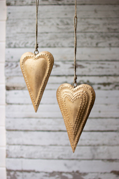 Decorative Brass Heart