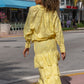 Broderie Anglaise Skirt Yellow
