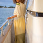 Lemon & Lime Tie Dye Maxi Dress with Beaded Detail