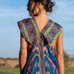 Colorful Silky Maxi Dress