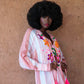 Pink Embroidered Tunic Dress