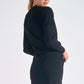 Black Short Sweater Dress