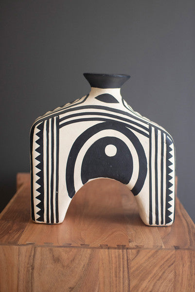 Black & White Vase