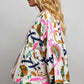Embroidered Kimono Jacket