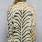 Zebra Print Shirt with Sequin Detail