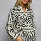 Black & White Print Shirt