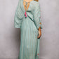 Turquoise Kimono Dress