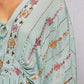 Turquoise Kimono Dress