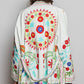 Natural Multi Print Kimono Jacket