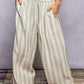 Linen Stripe Pants