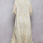Off White Embroidered Maxi with Sequins