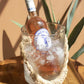 Glass Ice Bucket with Jute Handle