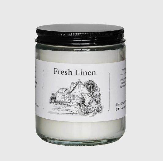 Fresh Linen Jar Candle