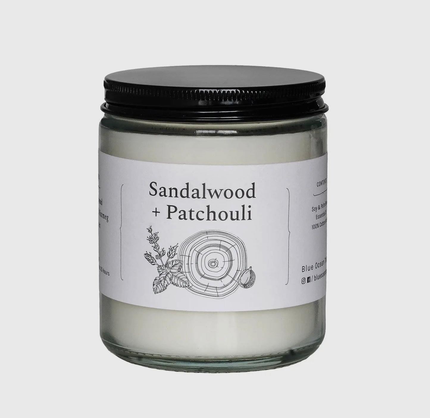 Sandalwood & Patchouli Jar Candle