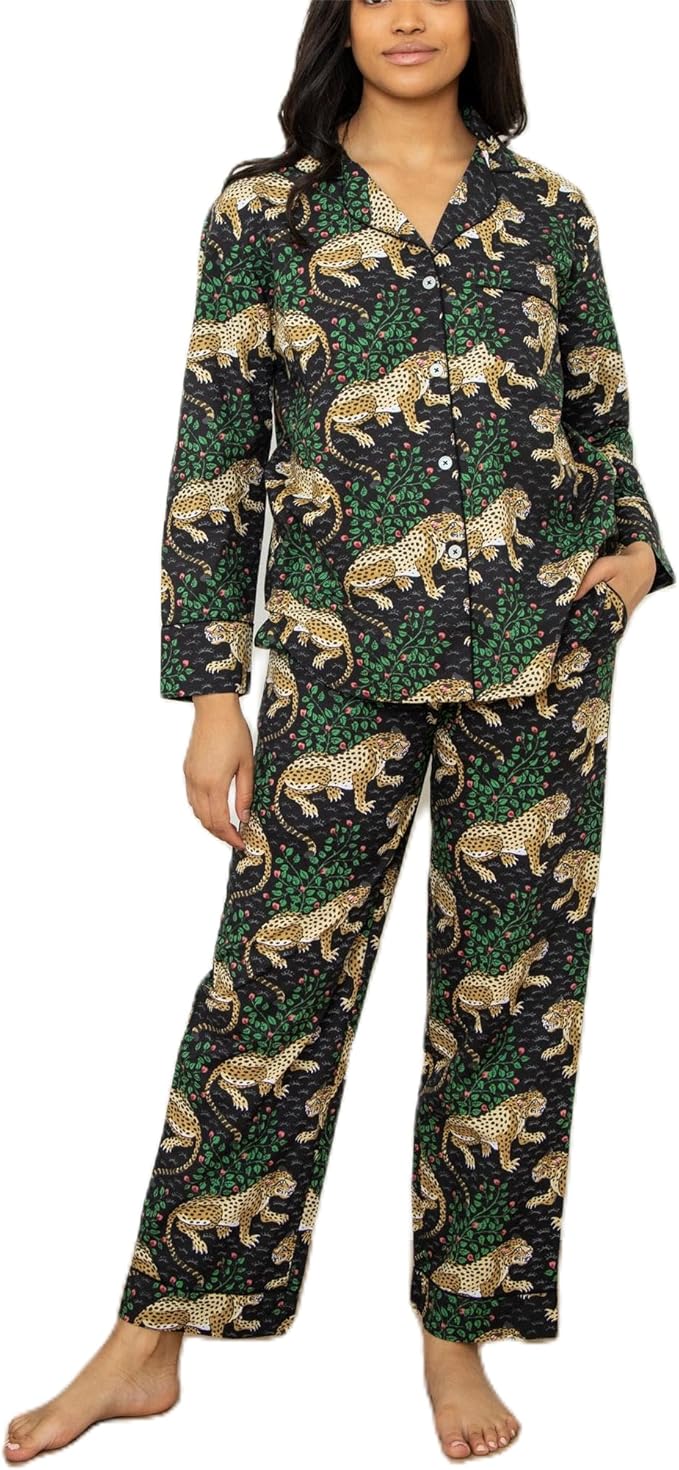 Leopard Pajama Set