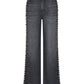 Black studded Jeans