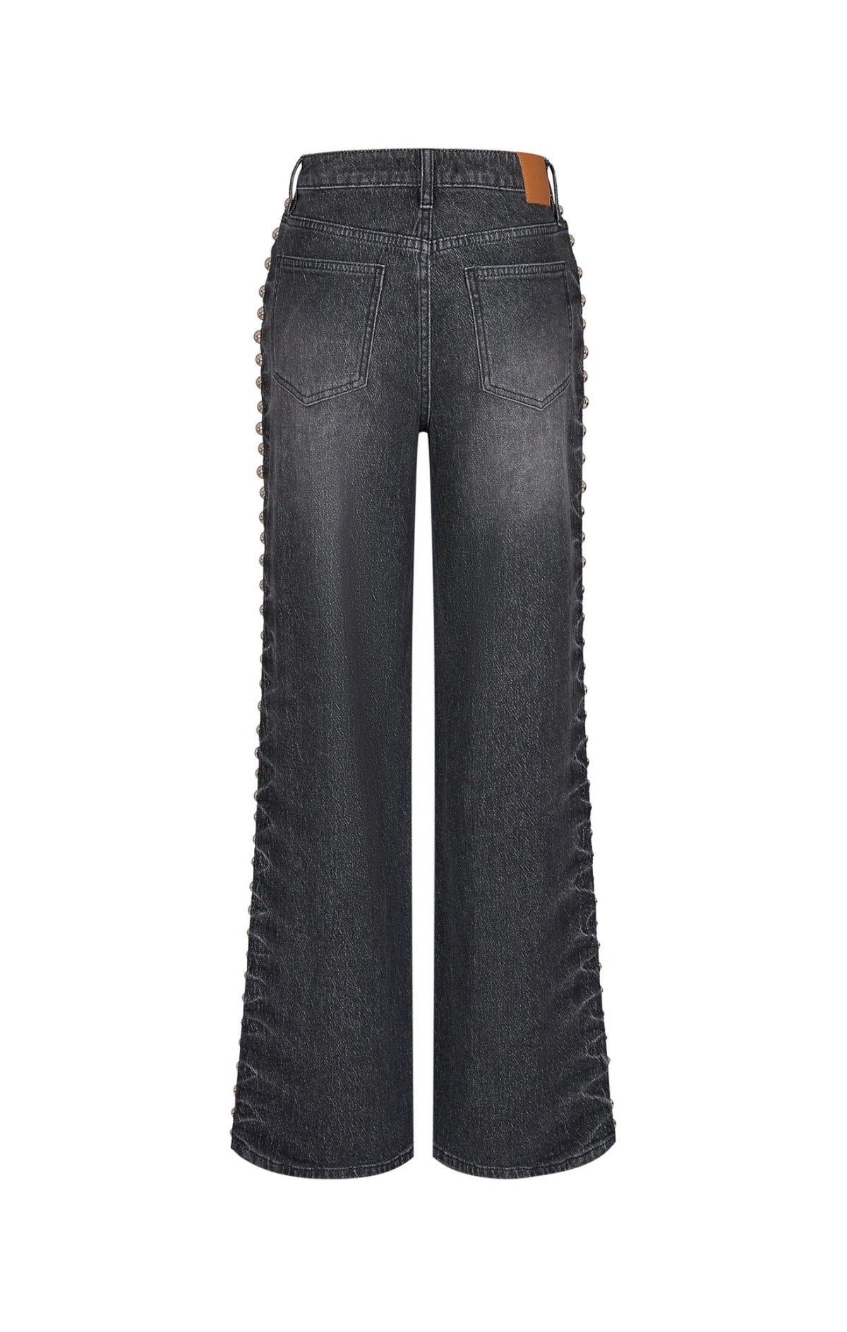 Black studded Jeans