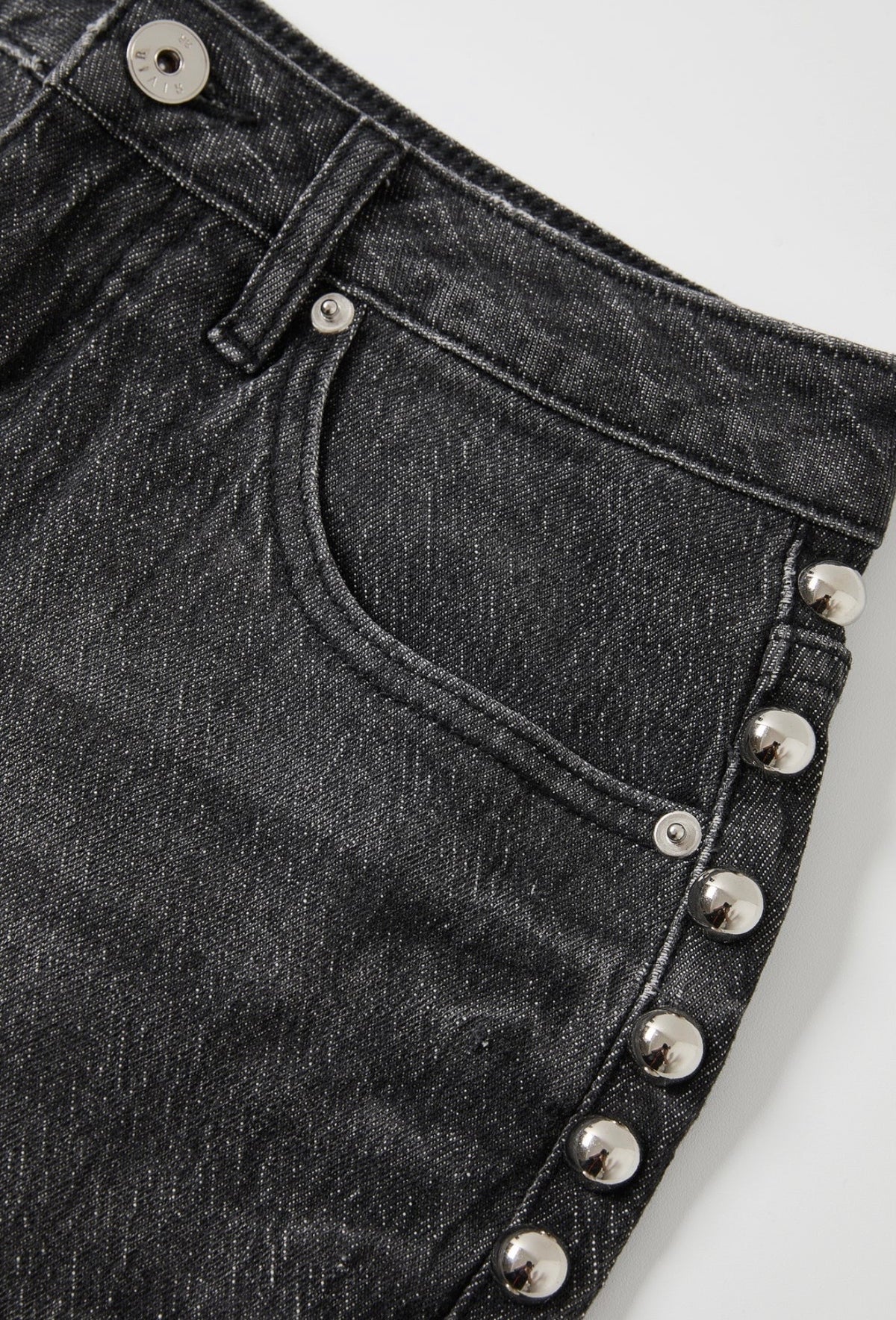 Black studded Jeans