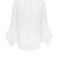 White Ruffle Blouse