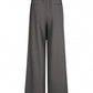 Grey Ruffle Pants
