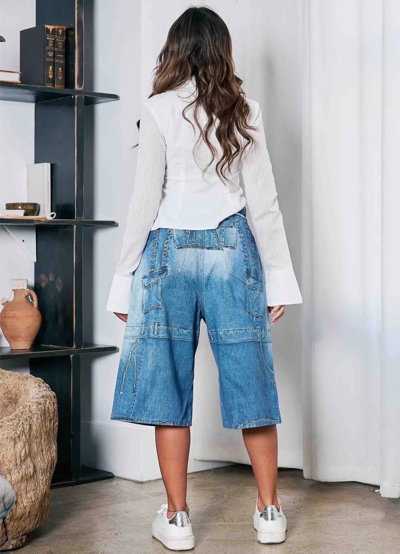 Digital Print Jorts