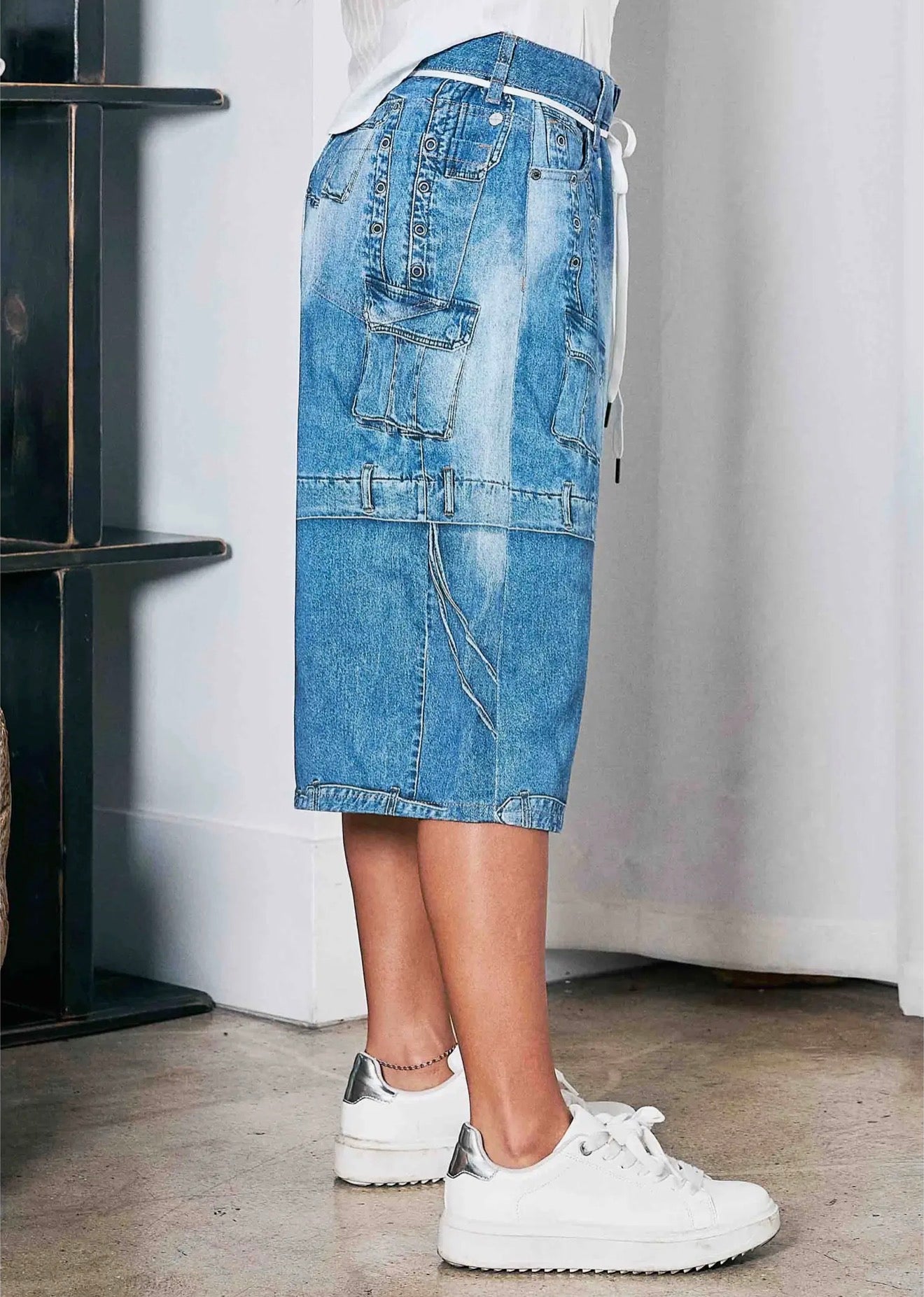 Digital Print Jorts