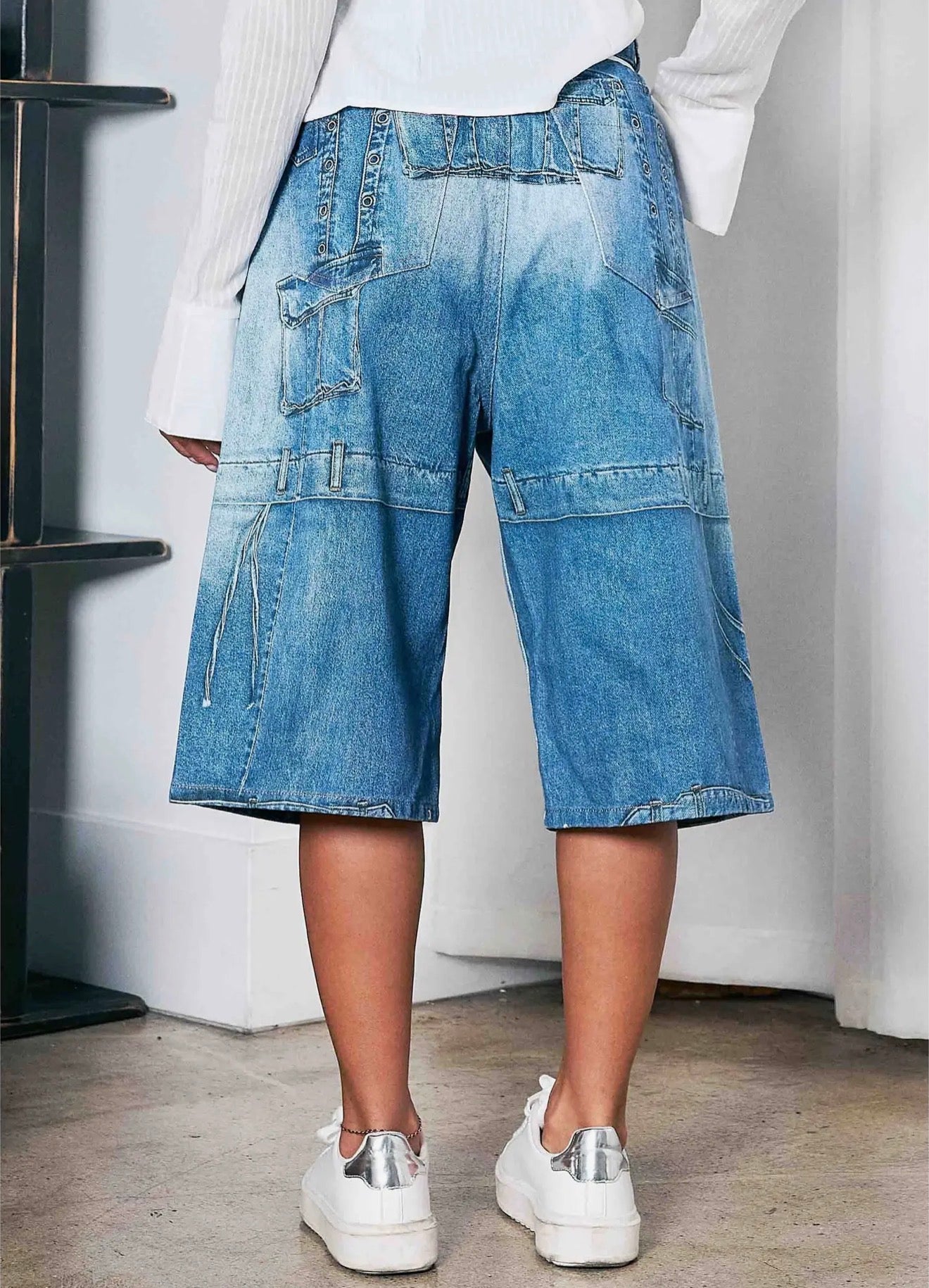 Digital Print Jorts