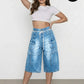 Digital Print Jorts