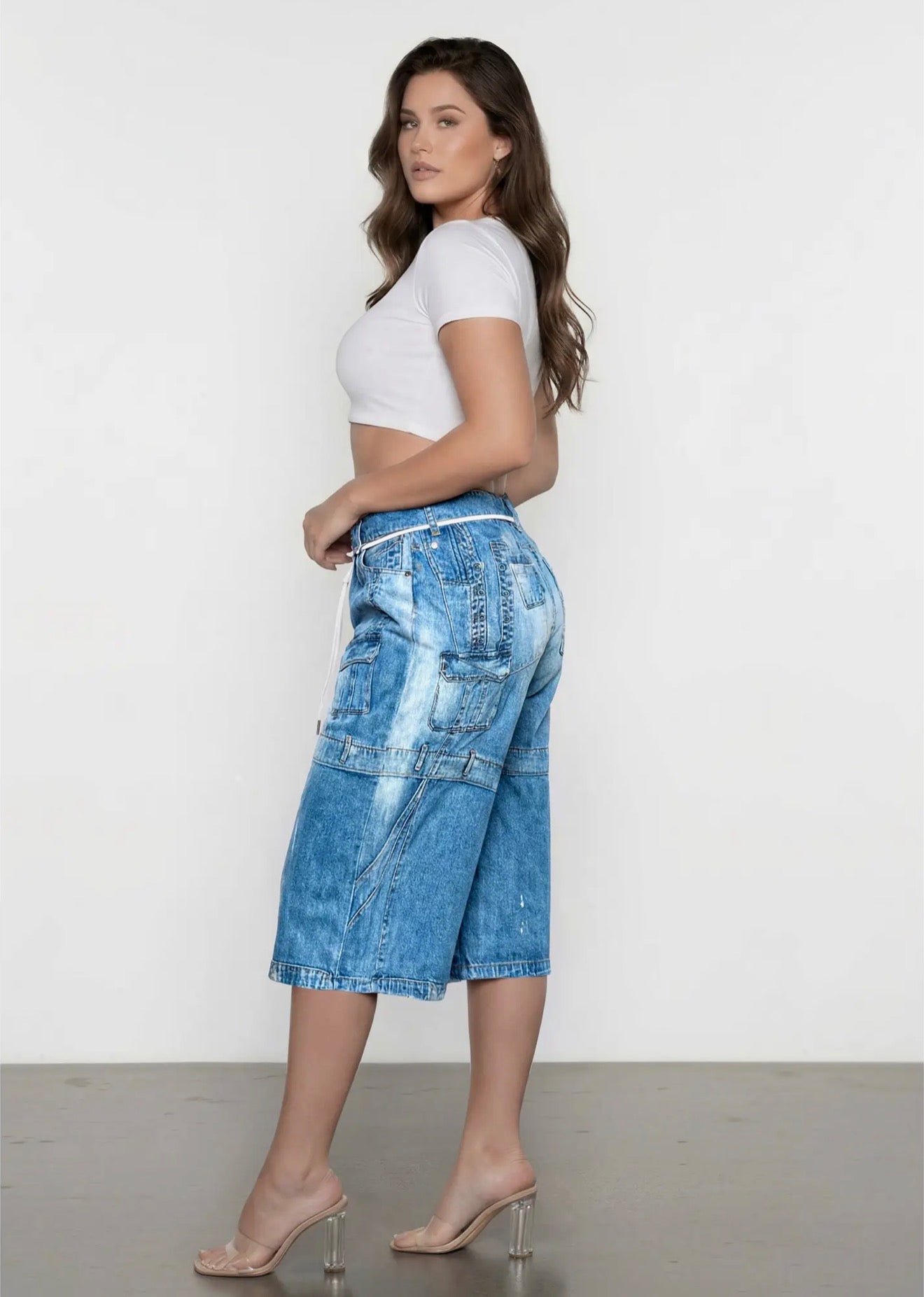 Digital Print Jorts