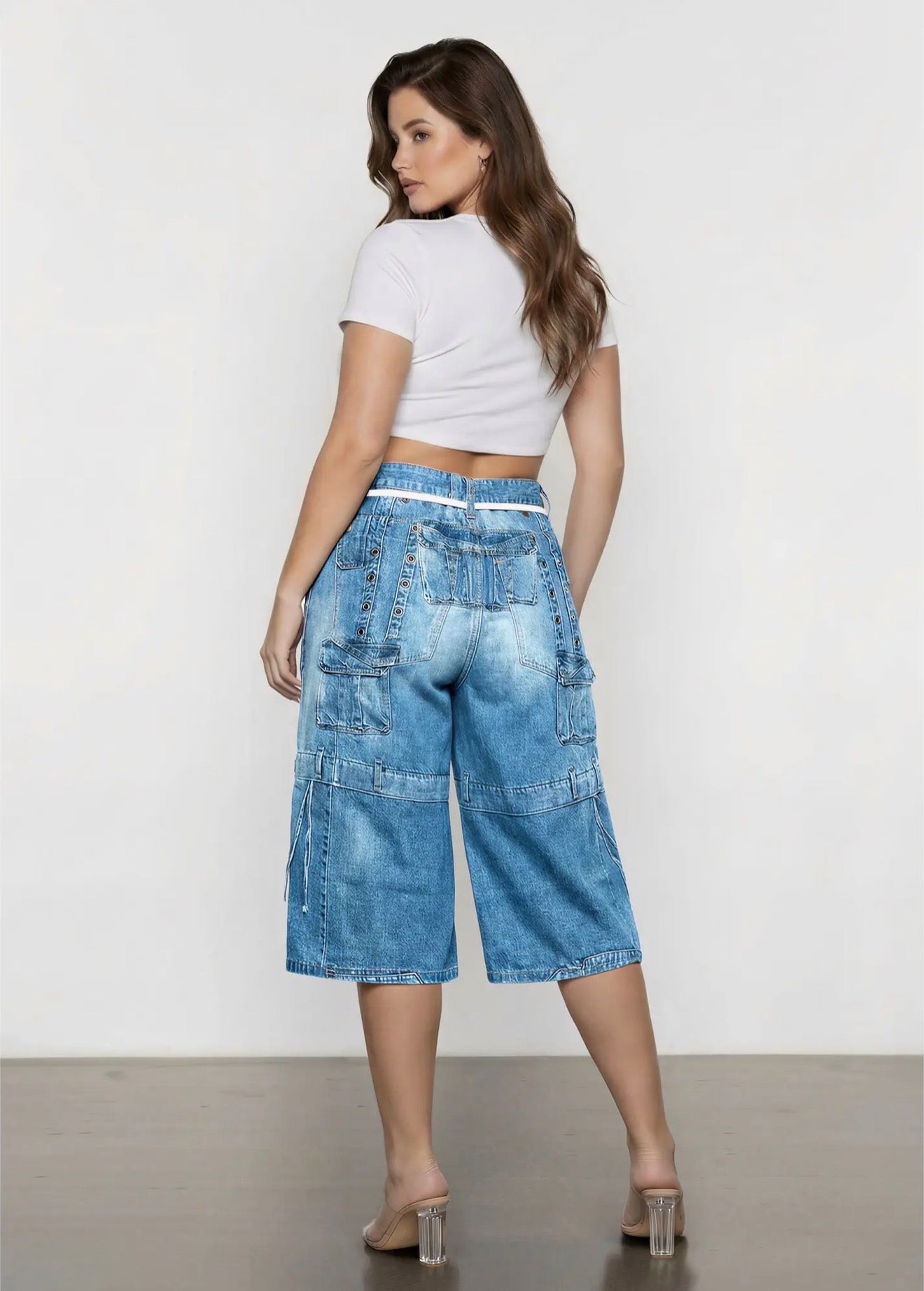 Digital Print Jorts