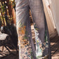 Denim Look Safari Jeans
