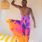 Tropical Print Sundress