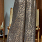 Gold Leopard Print Pant