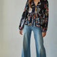 Black Velvet Multi Print Shirt
