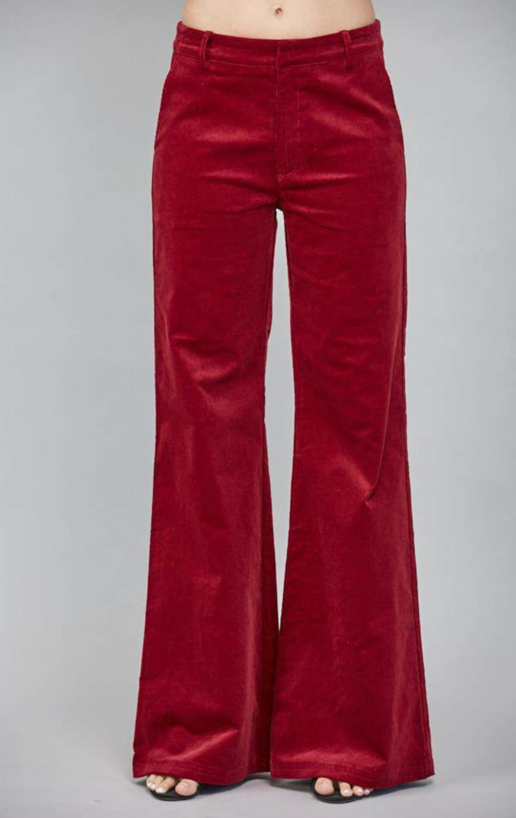 Wine Corduroy Pants