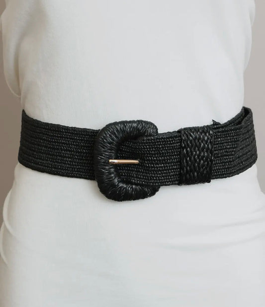 Raffia Belt