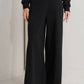 Black Pants with Gold Buttons