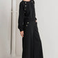 Black Pants with Gold Buttons