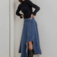 Denim Midi Skirt