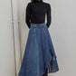 Denim Midi Skirt