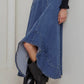 Denim Midi Skirt