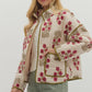 Olive & Red Quilt Jacket