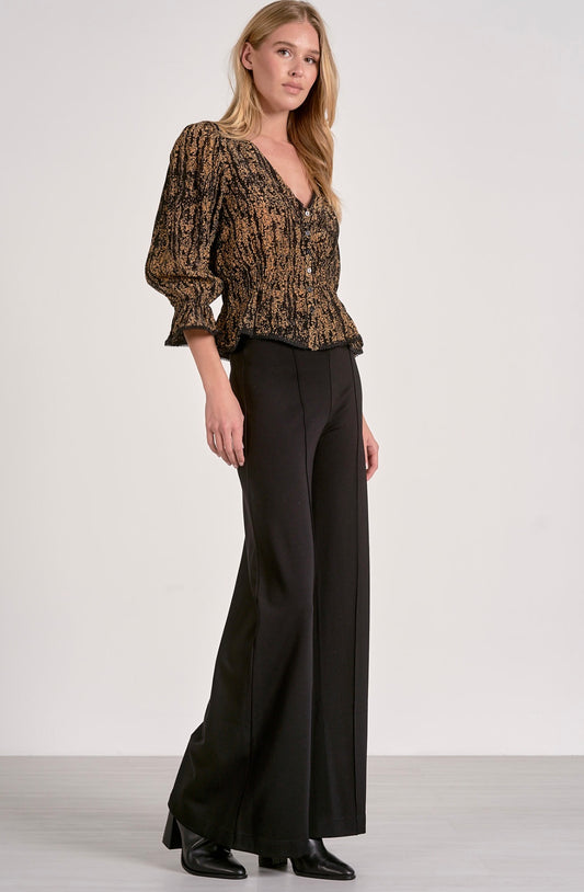 Black Wide Leg Pant