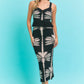 Black Palm 2 Piece Knit Skirt Set