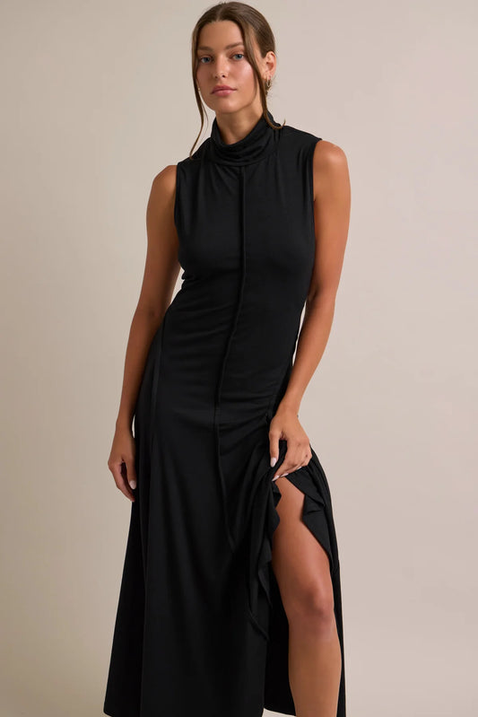Black Jersey Dress