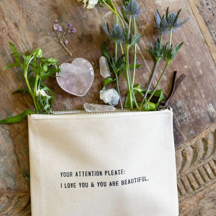 Canvas Zip Bag