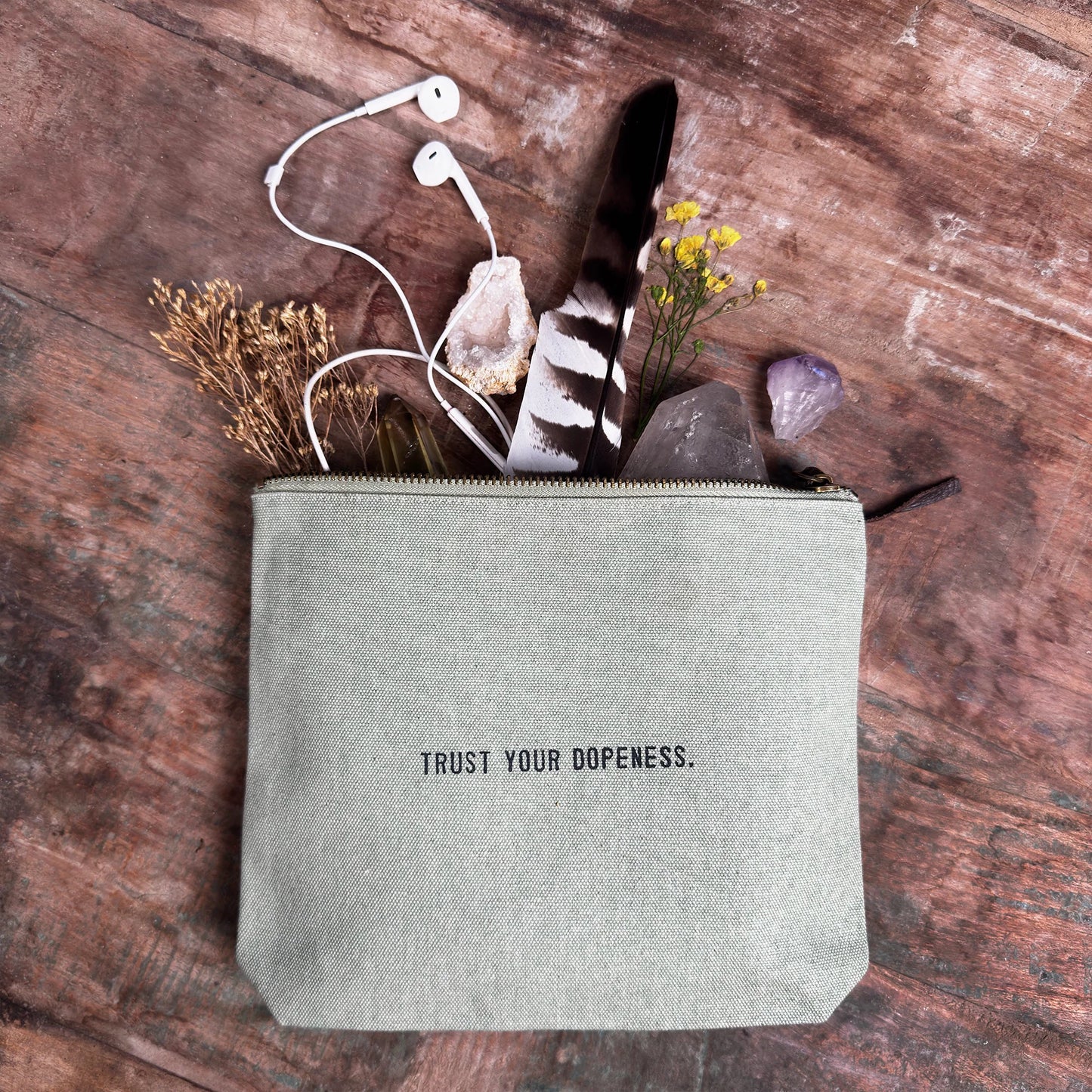 Canvas Zip Bag
